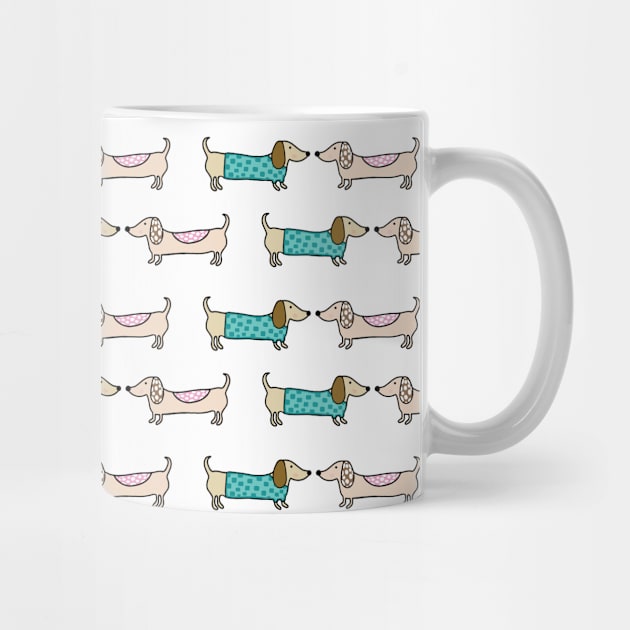 Cute dachshunds lovers by bigmomentsdesign